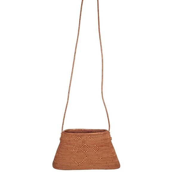 Bali Rattan Shoulder Bag - Picture 2 of 8